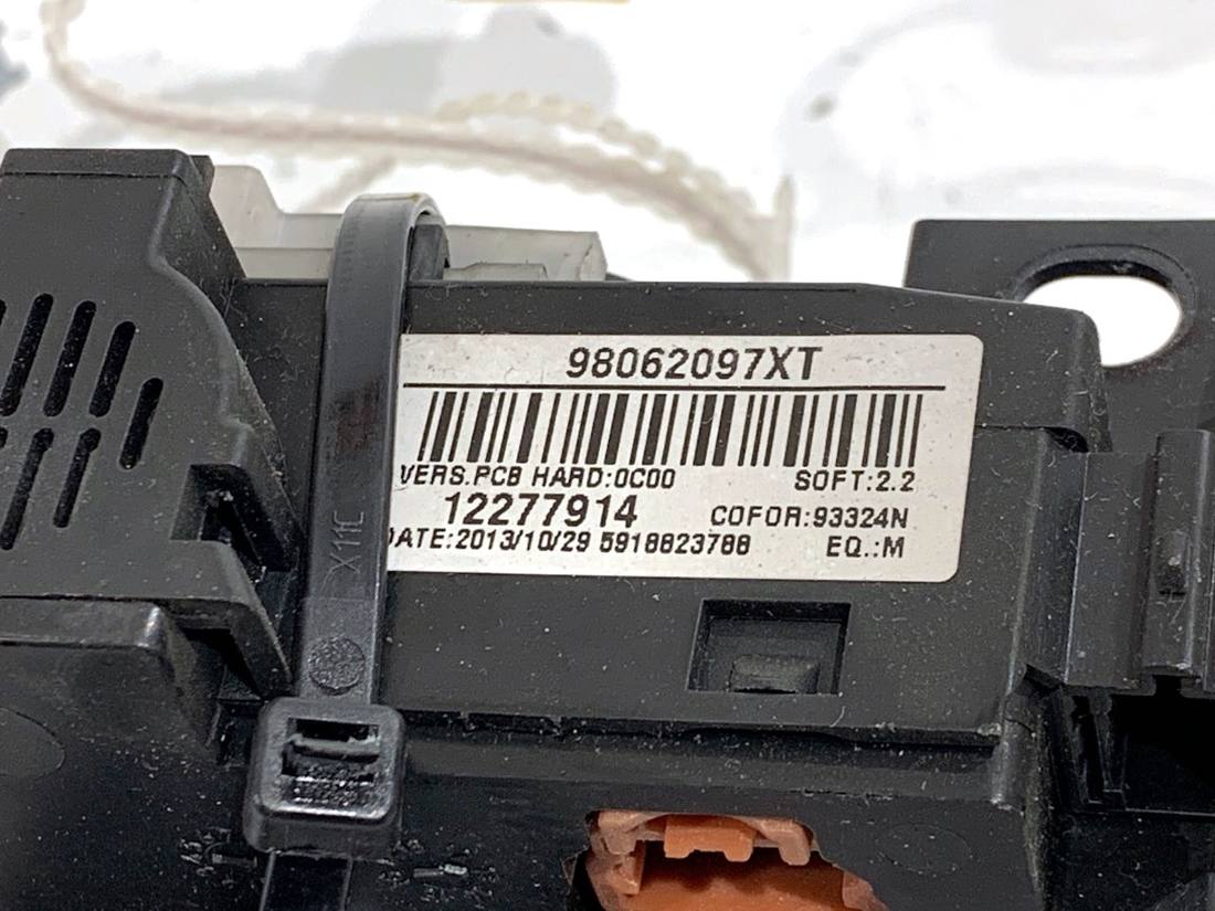 Тубус підрульовий блок перемикачів Fiat Scudo 98062097XT — фото деталі 5