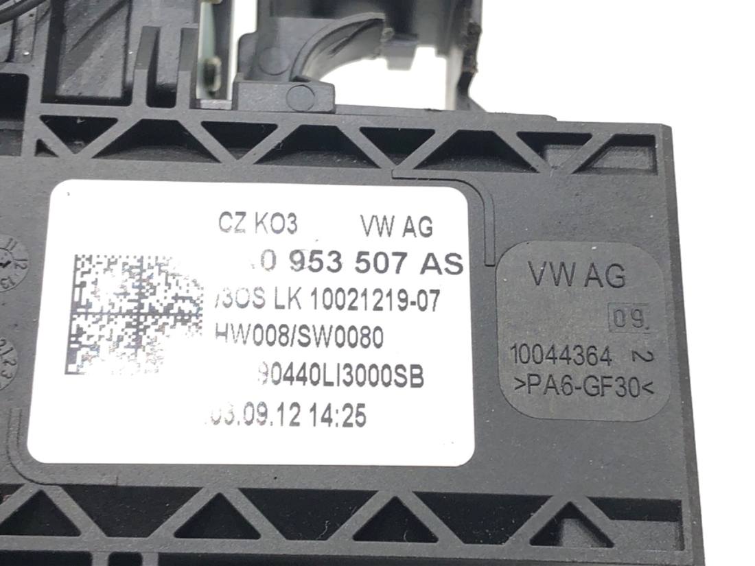 Тубус підрульовий блок перемикачів Volkswagen Golf 6 5K0953513L — фото деталі 3
