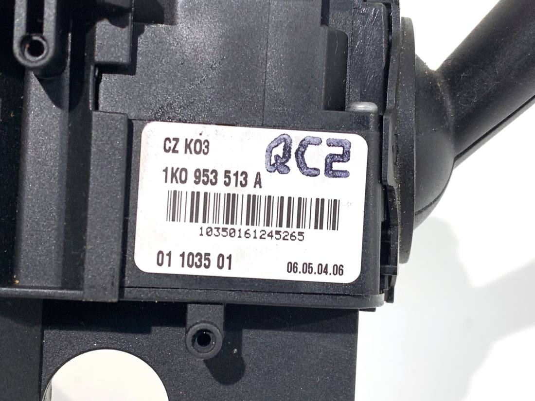Тубус підрульовий блок перемикачів Volkswagen Golf 5 1K0953513A — фото деталі 5