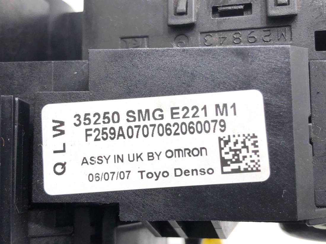 Тубус підрульовий блок перемикачів Honda Civic 35250-SMG-E221-M1 — фото деталі 6