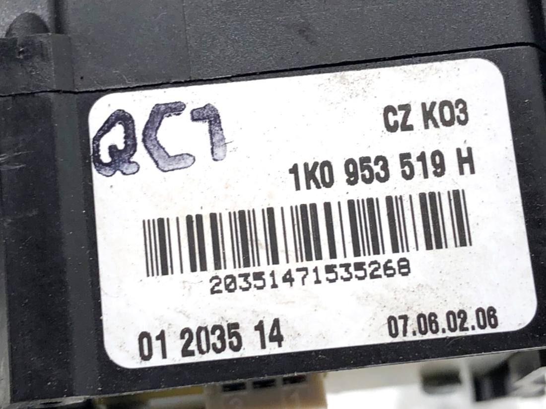 Тубус підрульовий блок перемикачів Volkswagen Golf 5 1K0953519H — фото деталі 6