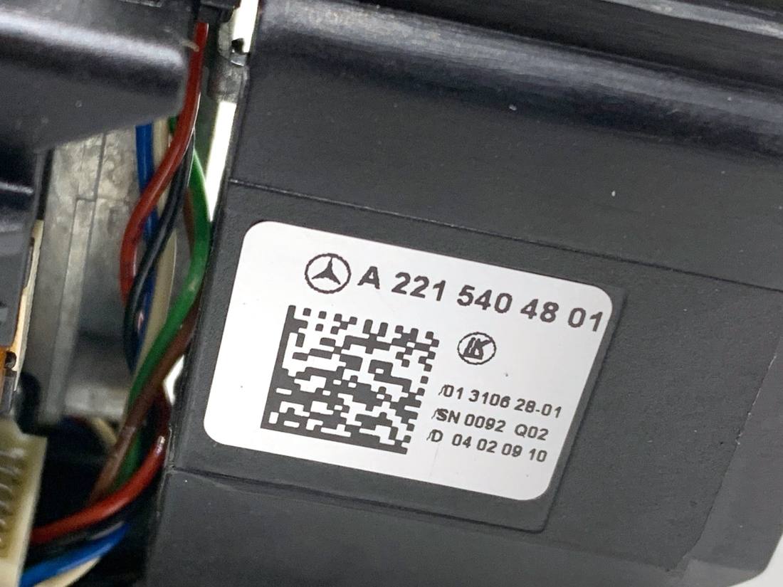 Тубус подрулевой блок переключателей Mercedes S W221 A2215404801 — фото детали 4