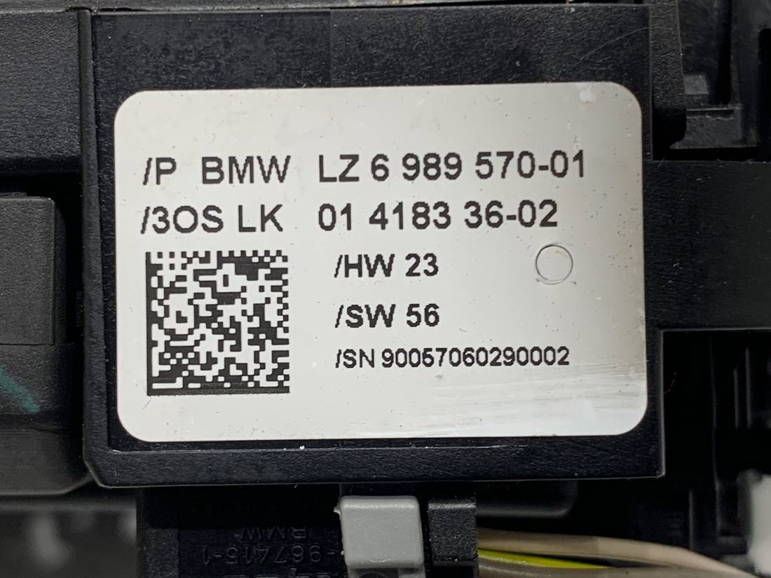 Тубус підрульовий блок перемикачів BMW 1 E87 6989570 — фото деталі 5