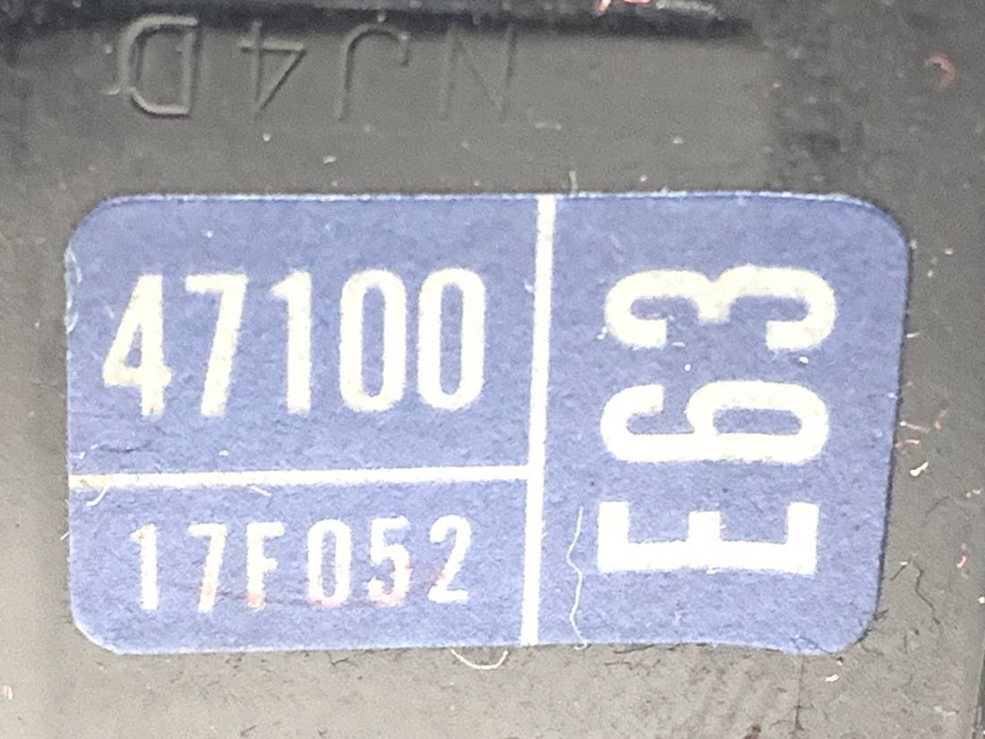 Тубус підрульовий блок перемикачів Toyota Prius 47100 17F052 — фото деталі 4