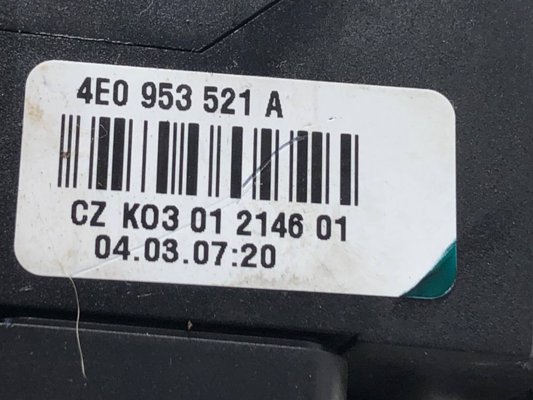 Тубус підрульовий блок перемикачів Audi Q7 4F0953549A — фото деталі 8