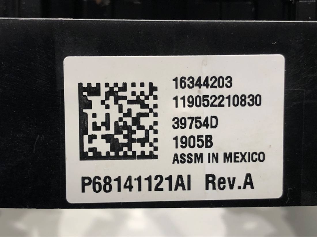 Тубус підрульовий блок перемикачів Jeep Cherokee P68141121AI — фото деталі 5