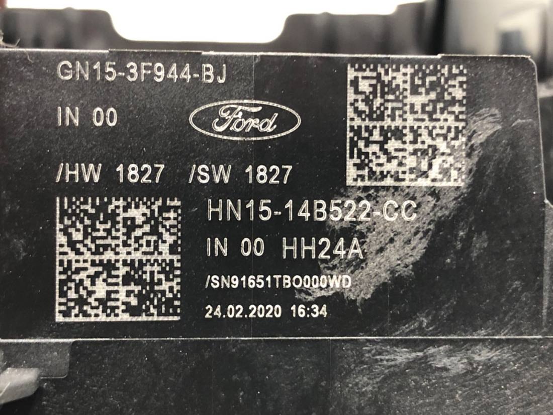 Тубус підрульовий блок перемикачів Ford ECOSPORT GN15-3F944-BJ — фото деталі 6