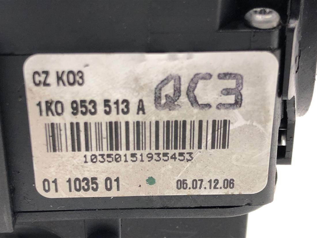 Тубус підрульовий блок перемикачів Volkswagen Jetta 1K0953513A — фото деталі 5