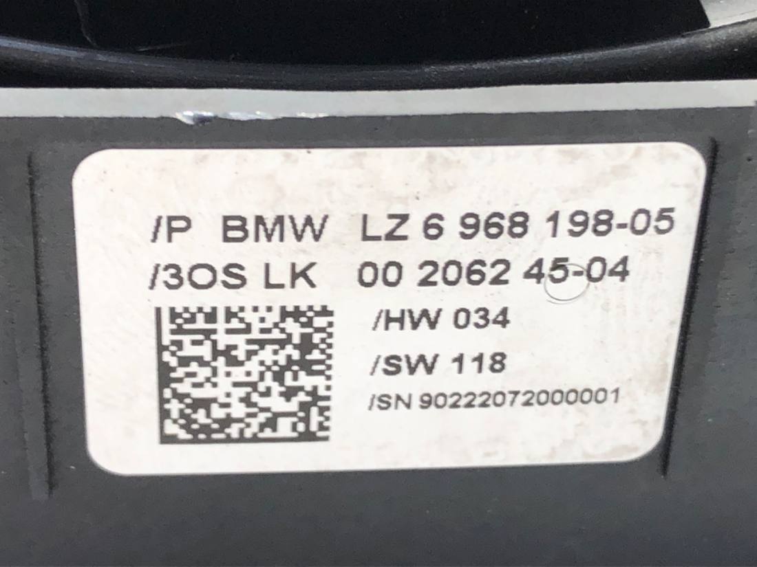 Тубус підрульовий блок перемикачів BMW 5 E60 6968198 — фото деталі 4