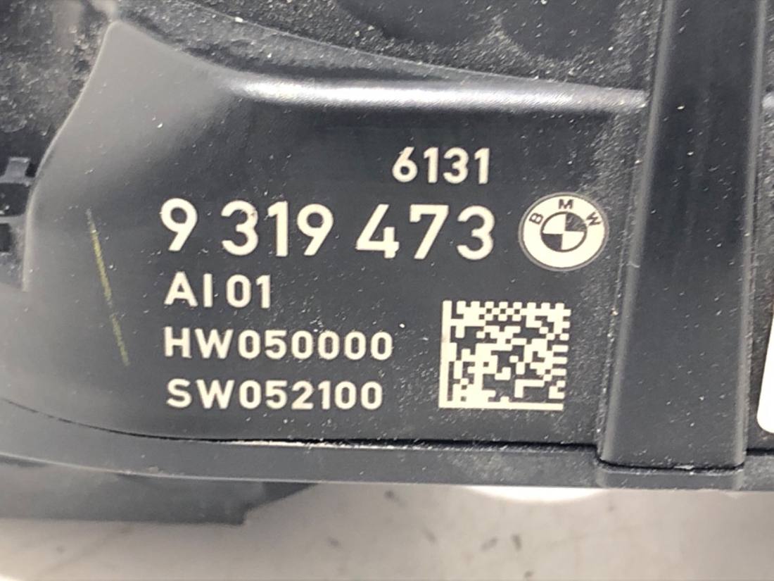 Тубус подрулевой блок переключателей BMW 5 F10 9319473 — фото детали 4