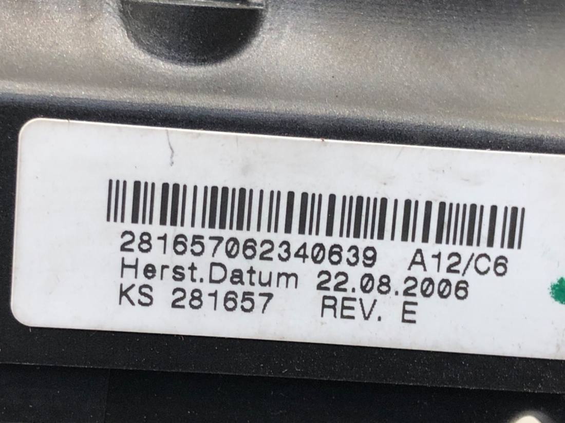 Тубус підрульовий блок перемикачів Opel Zafira B 96488224XT — фото деталі 6