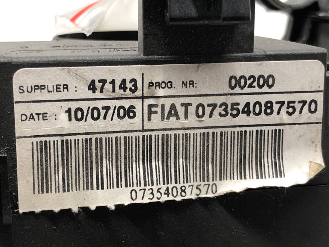 Тубус підрульовий блок перемикачів Fiat Croma 07354087570 — фото деталі 6