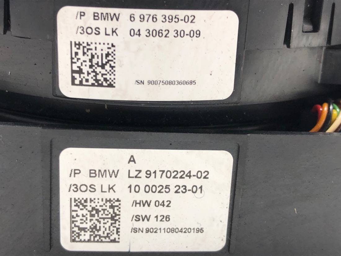 Тубус підрульовий блок перемикачів BMW 5 E60 6976395 — фото деталі 6