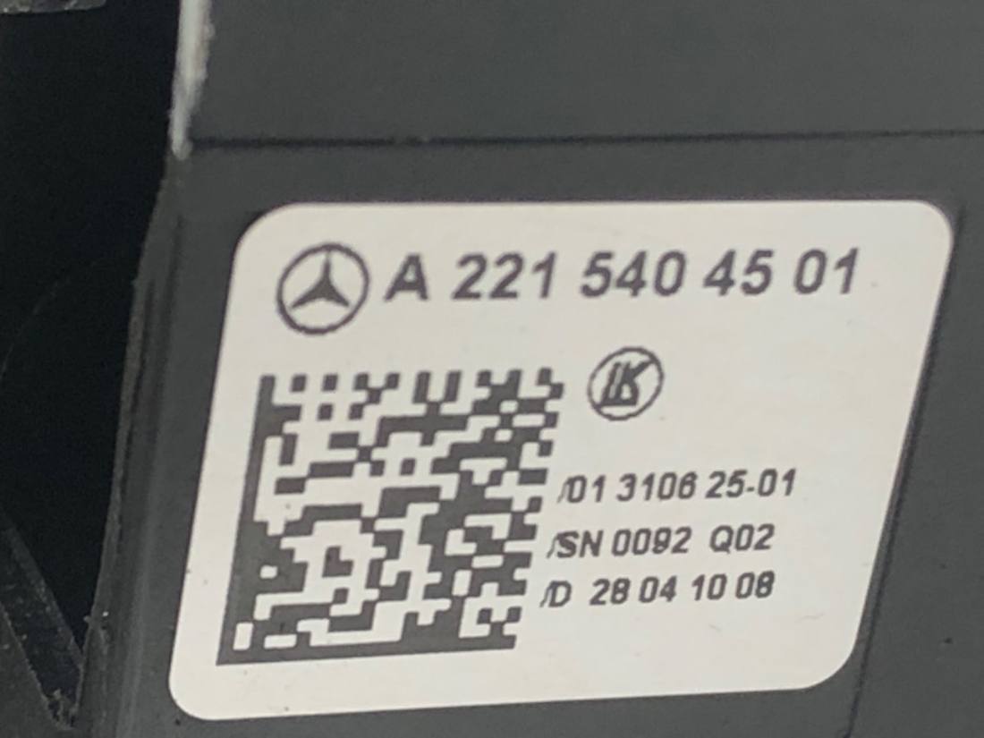 Тубус подрулевой блок переключателей Mercedes S W221 A2215404501 — фото детали 8