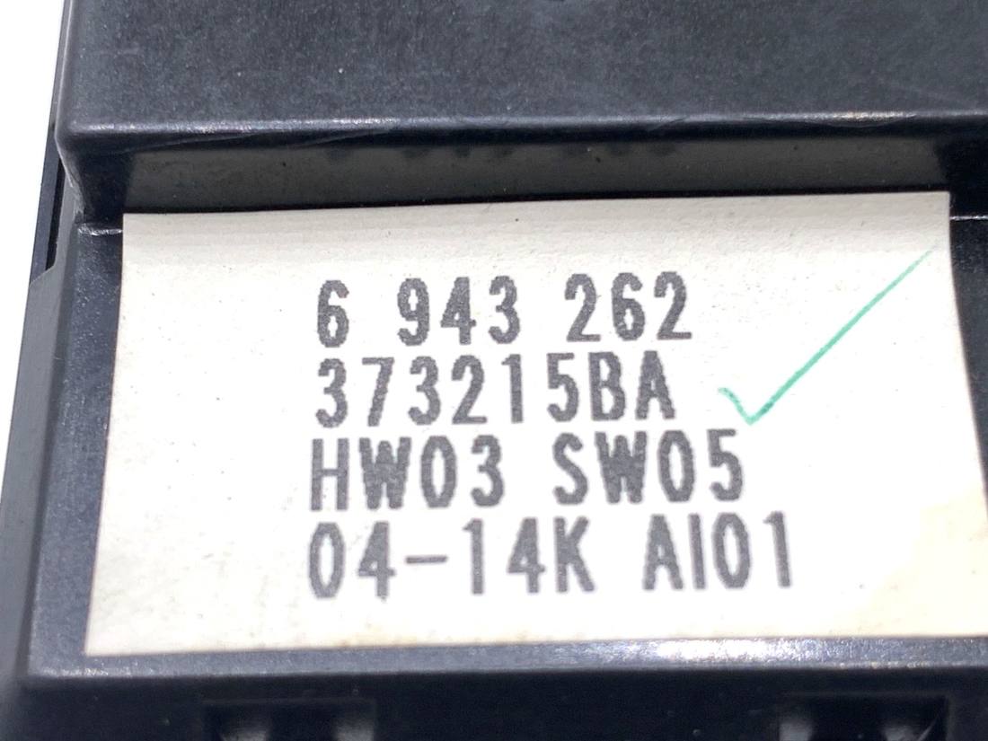 Блок кнопок стеклоподъемников BMW 5 E60 6943262 — фото детали 5