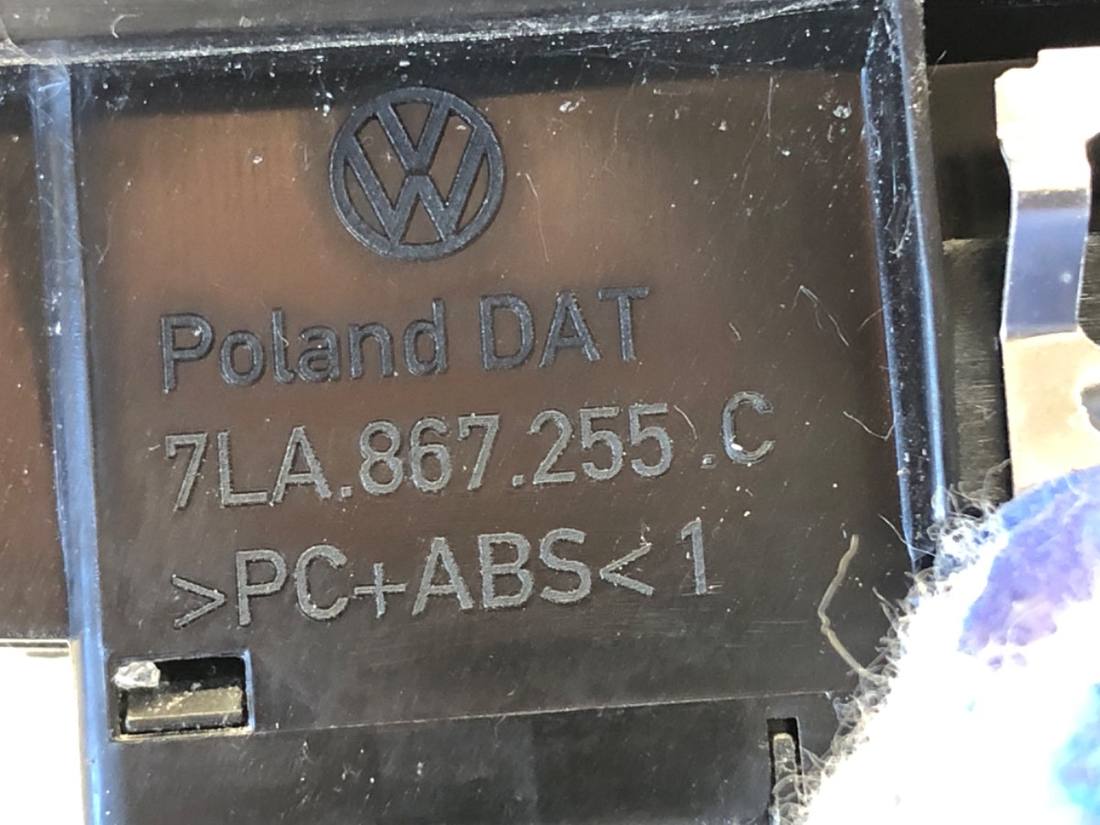 Блок кнопок склопідйомників Volkswagen Transporter T6 7LA867255C — фото деталі 4