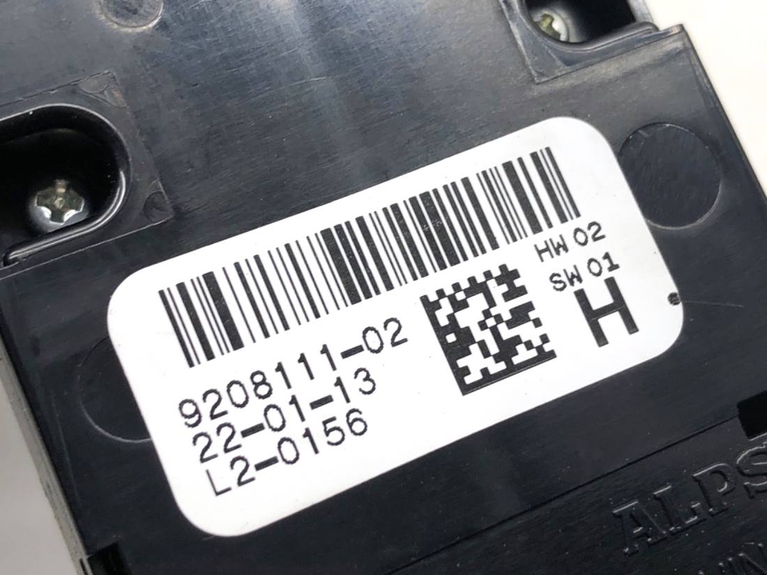 Блок кнопок склопідйомників BMW X3 F25 9208111 — фото деталі 4