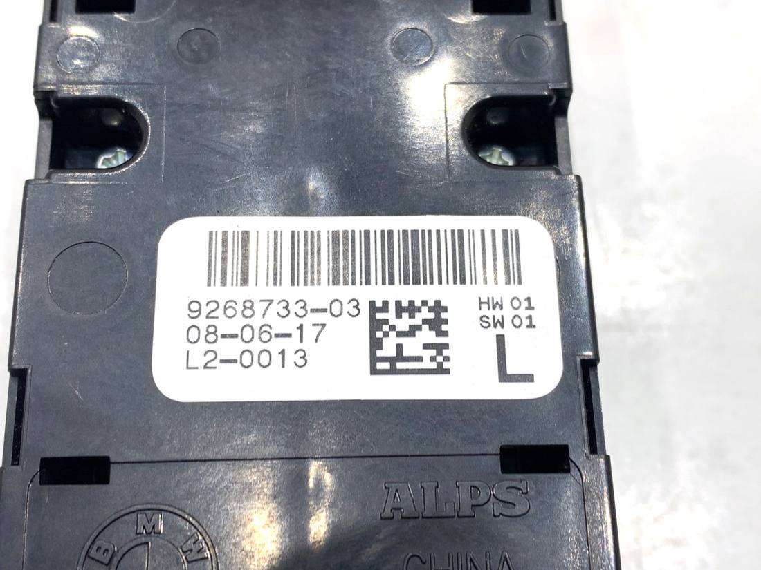 Блок кнопок склопідйомників BMW 3 F34 9268733 — фото деталі 5