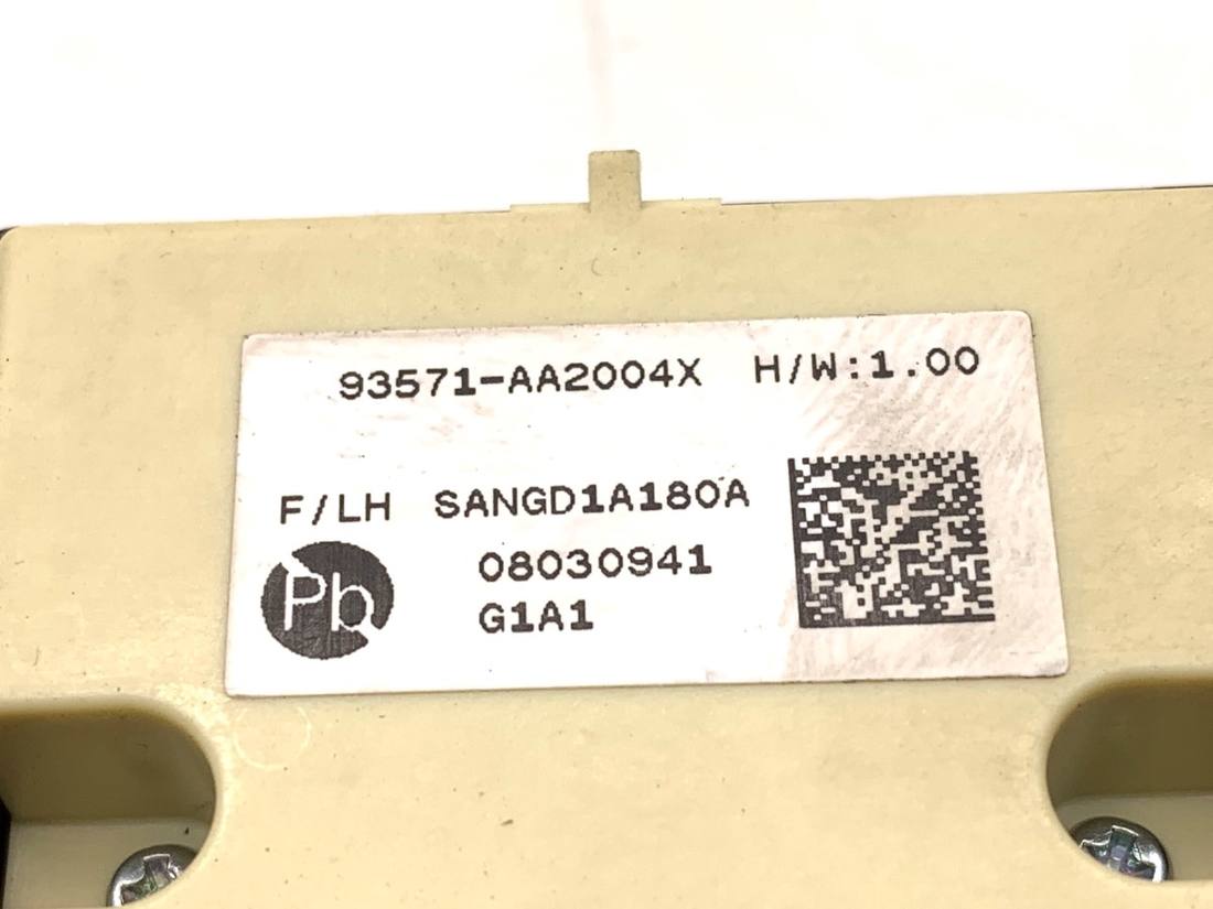 Блок кнопок склопідйомників Hyundai Elantra 93571-AA200 — фото деталі 5