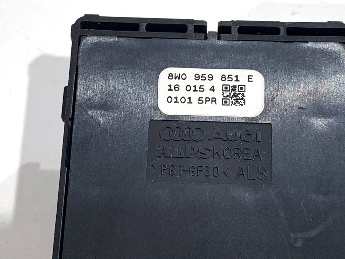 Блок кнопок склопідйомників Audi A4 B9 8W0959851E — фото деталі 5