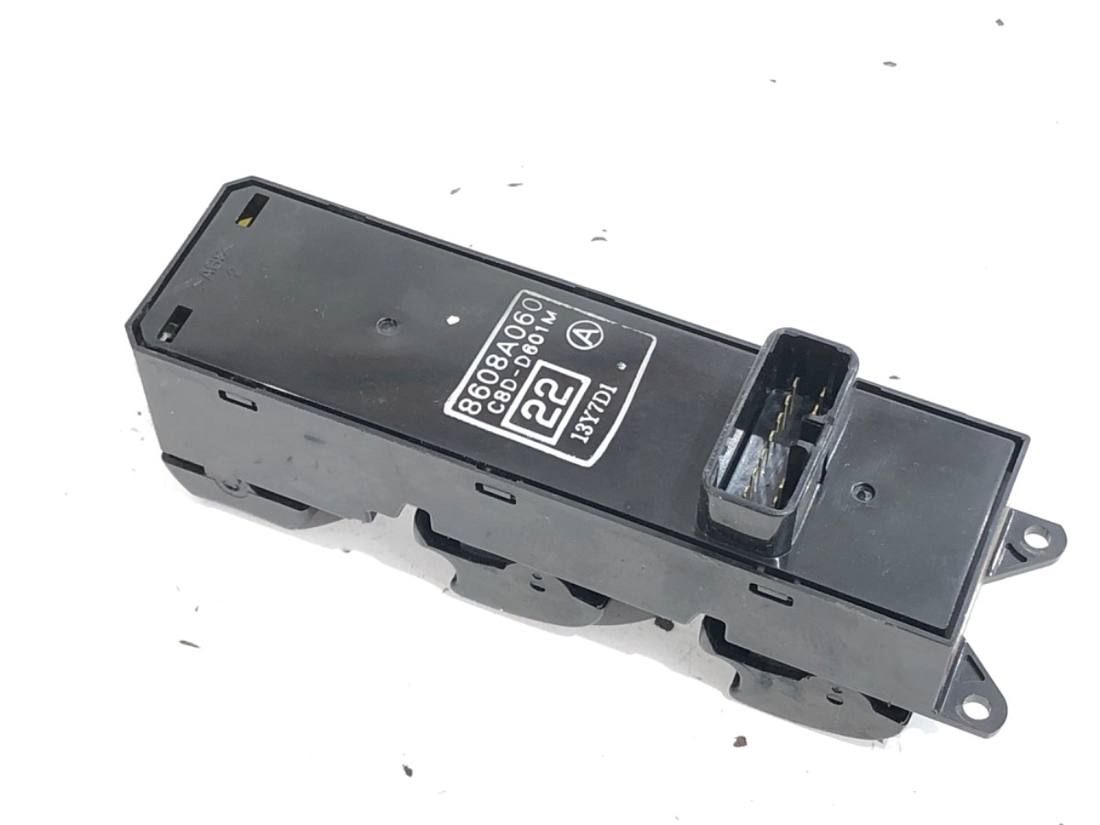 Блок кнопок стеклоподъемников Peugeot 4007 8608A060 — фото детали 3