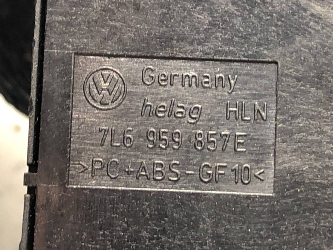 Блок кнопок склопідйомників Volkswagen Touareg 7L6959857E — фото деталі 5