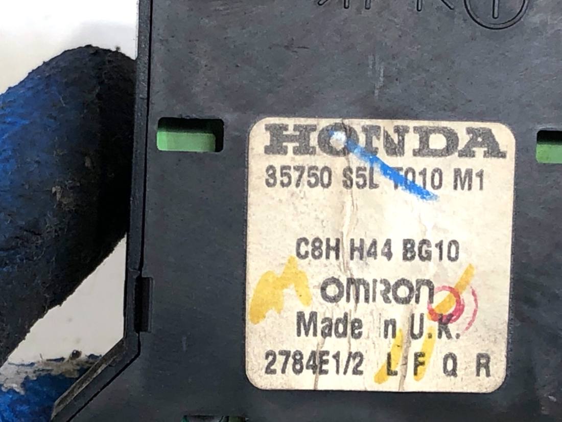 Блок кнопок склопідйомників Honda Civic 35750S5LT010M1 — фото деталі 4