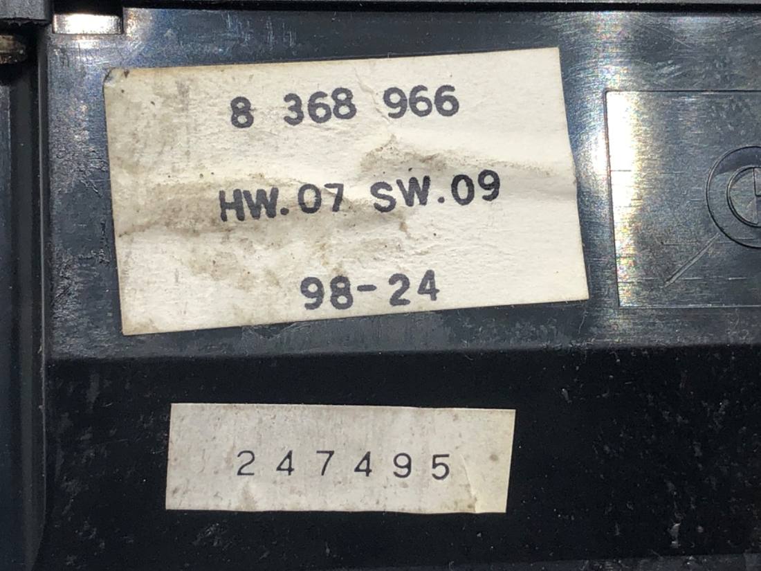 Блок кнопок стеклоподъемников BMW 5 E39 8368966 — фото детали 4
