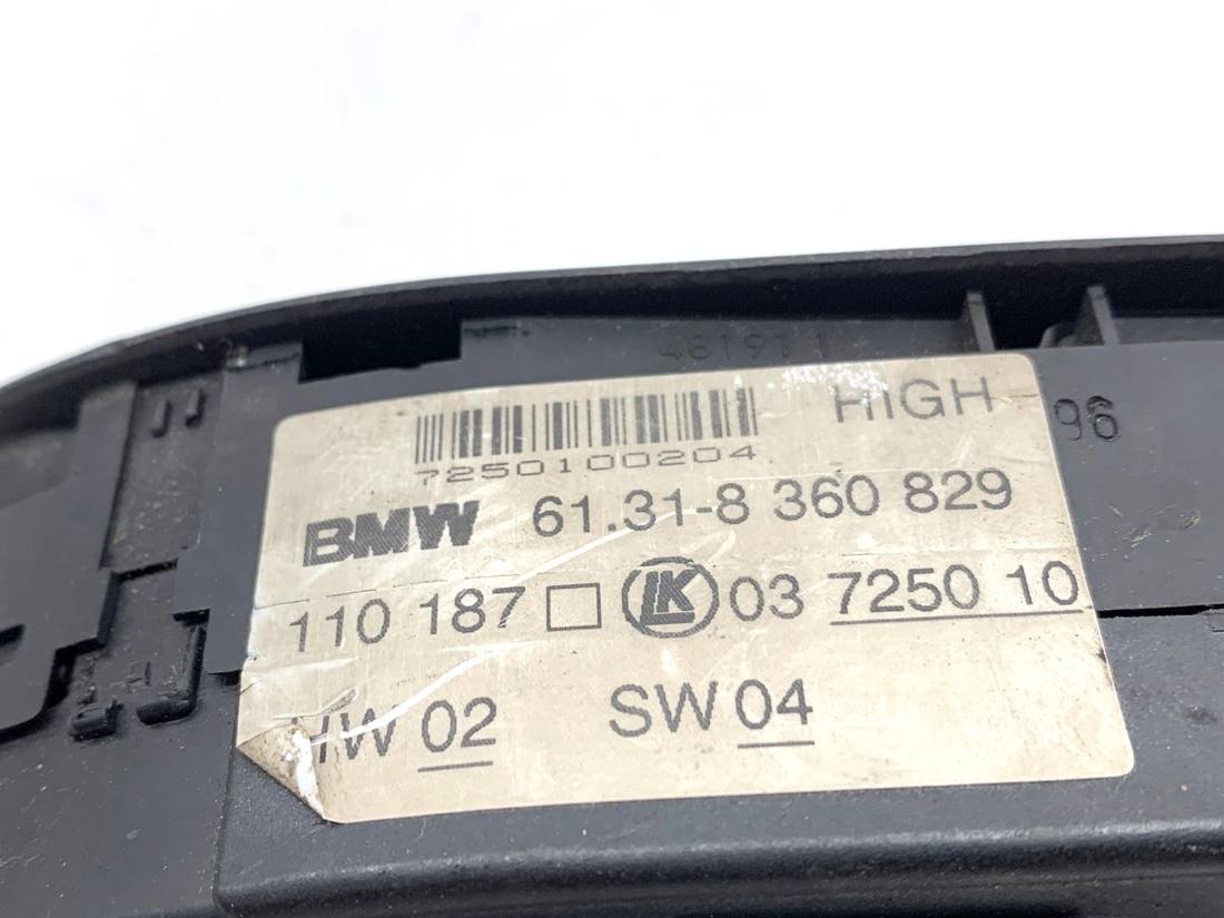 Блок кнопок стеклоподъемников BMW 5 E39 8360829 — фото детали 4