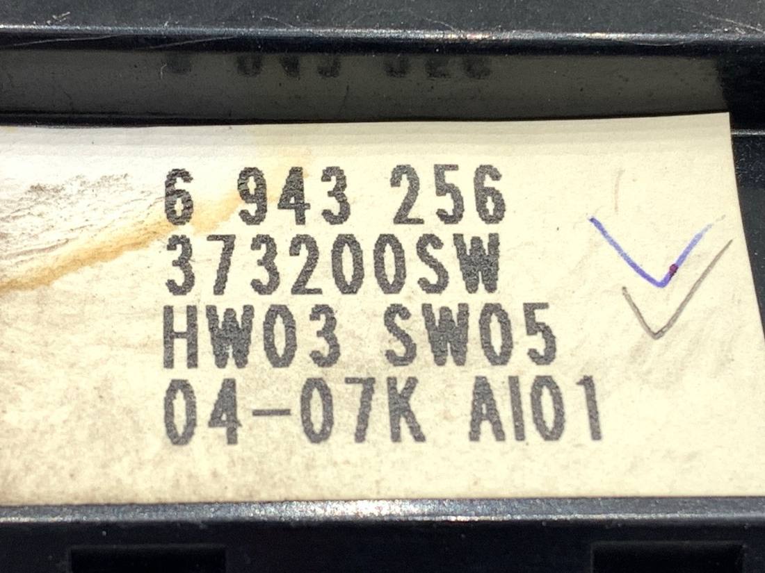 Блок кнопок склопідйомників BMW 5 E60 6943256 — фото деталі 4