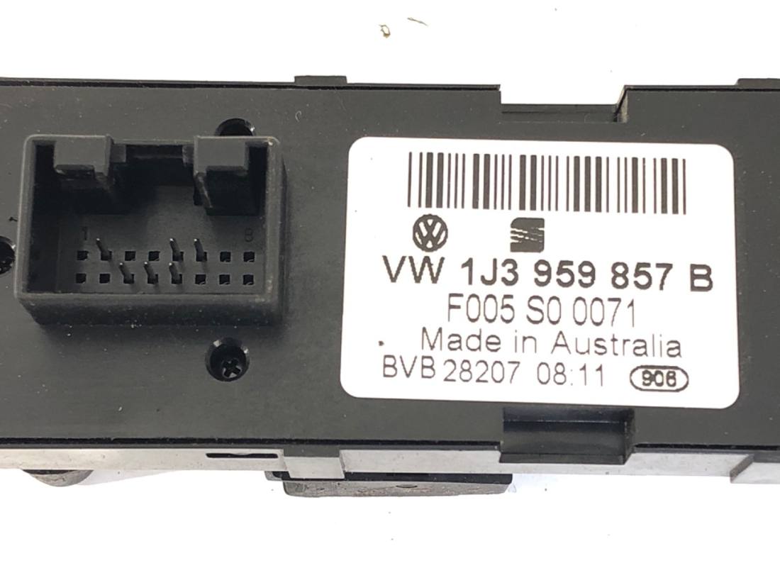 Блок кнопок склопідйомників Seat Toledo 1J3959857B — фото деталі 4