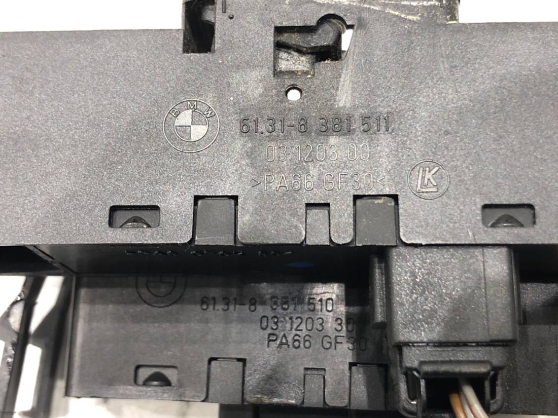 Блок кнопок стеклоподъемников BMW 3 E46 8381511 — фото детали 3