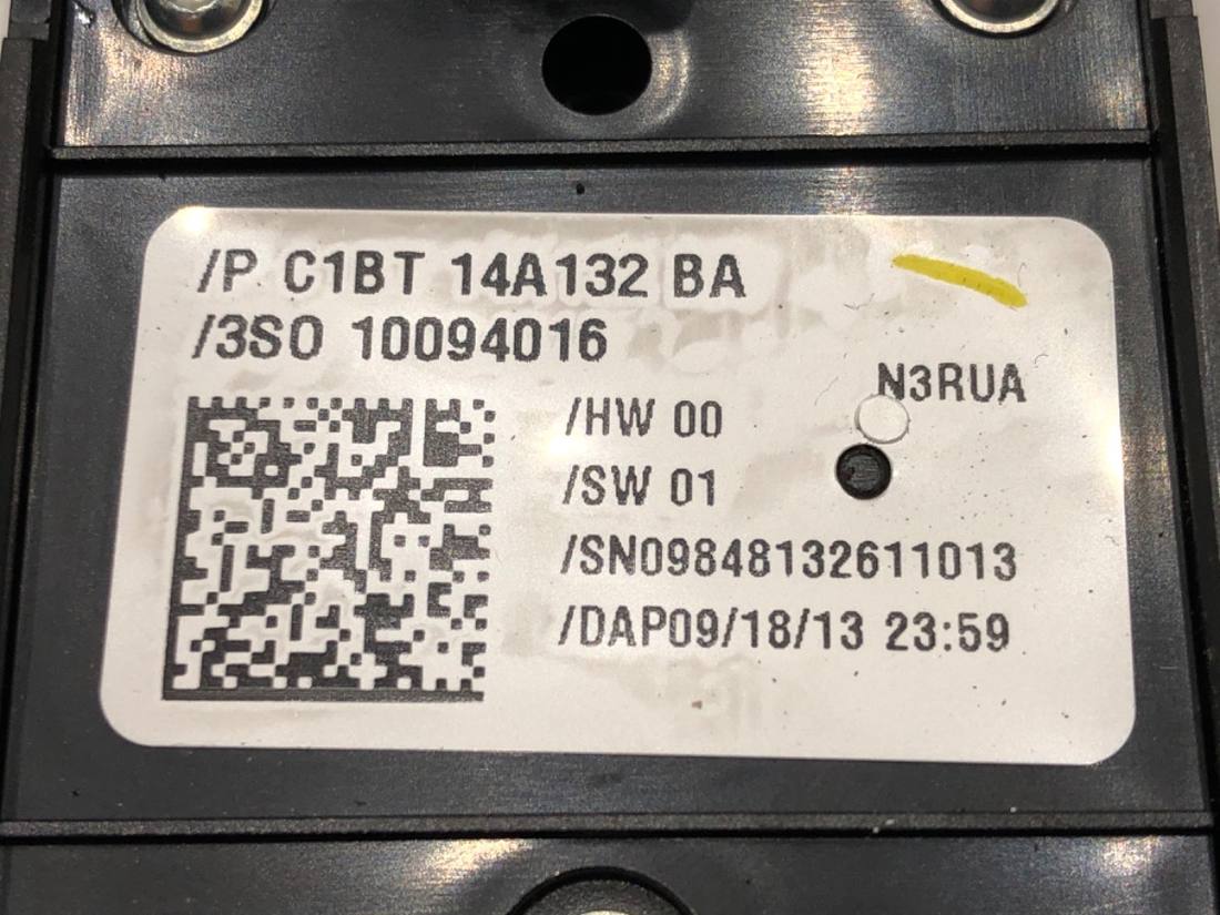 Блок кнопок стеклоподъемников Ford Fiesta C1BT-14A132-BA — фото детали 5