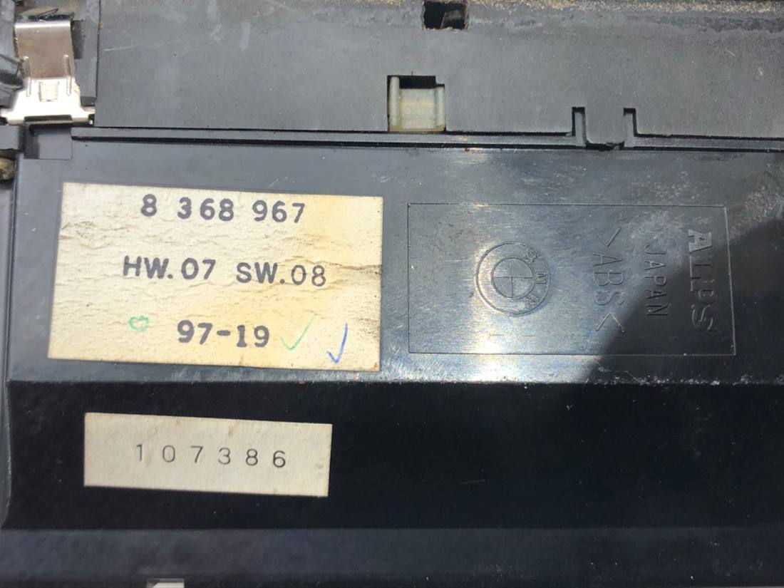 Блок кнопок склопідйомників BMW 5 E39 8368967 — фото деталі 4