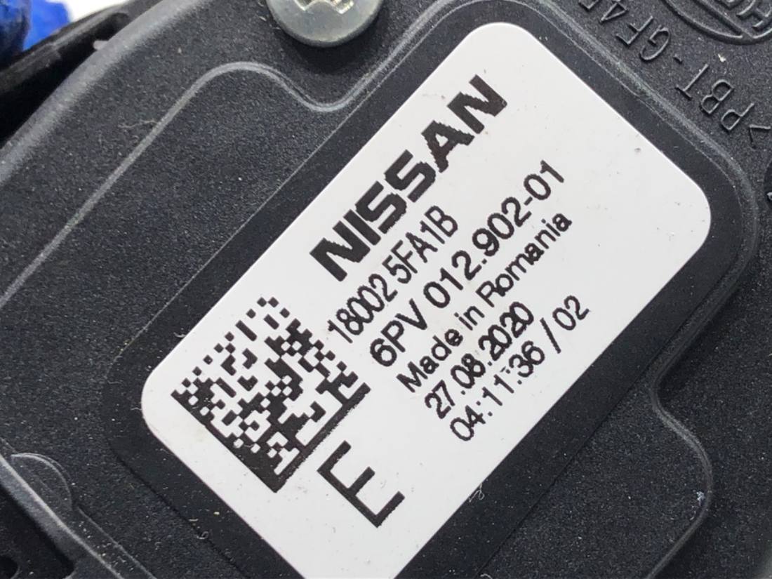 Педаль газа потенциометр Nissan Micra 180025FA1B — фото детали 3