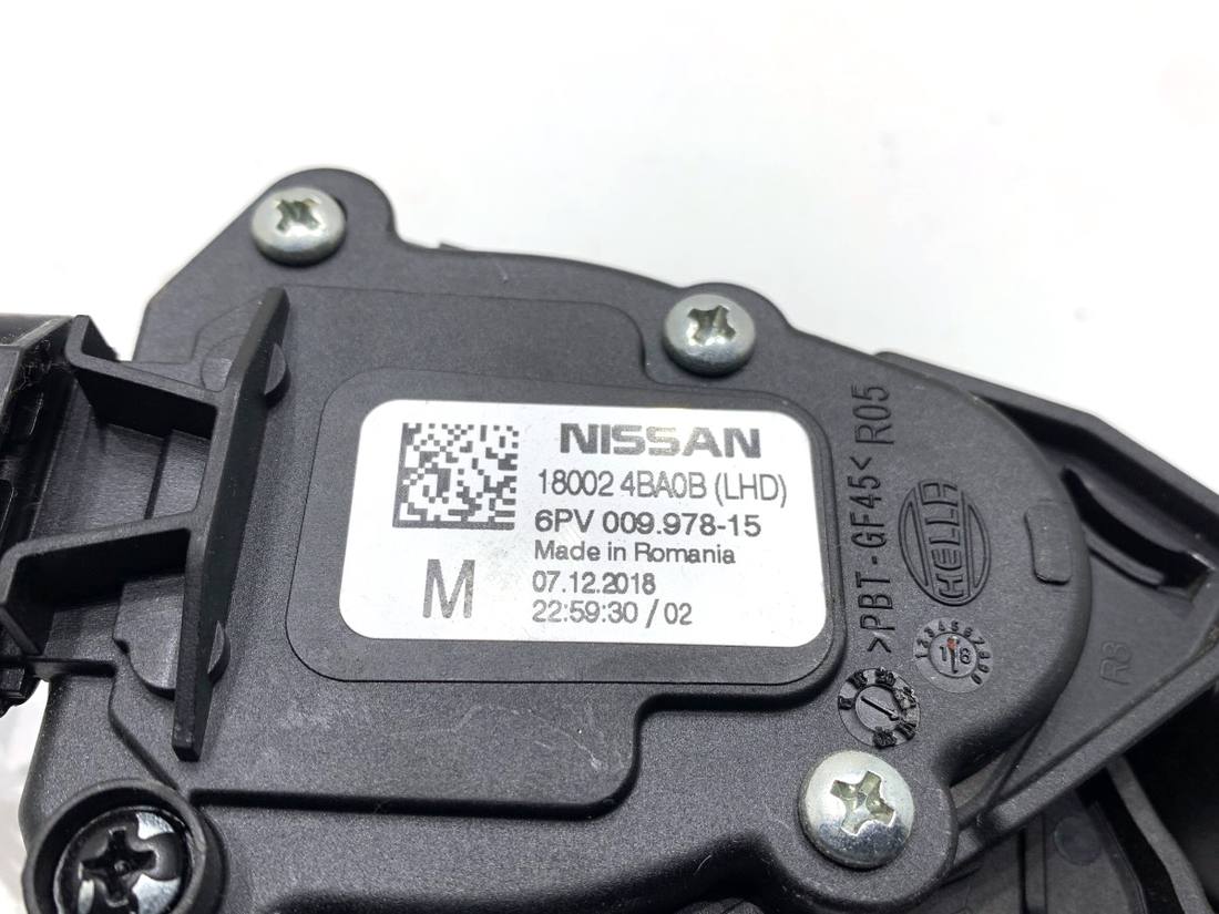 Педаль газу потенціометр Nissan Qashqai 180024BA0B — фото деталі 5
