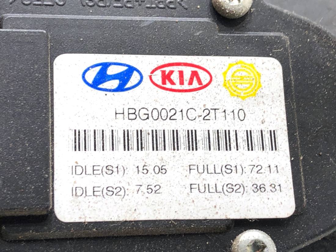Педаль газу потенціометр Kia Optima 32726-3R300 — фото деталі 4