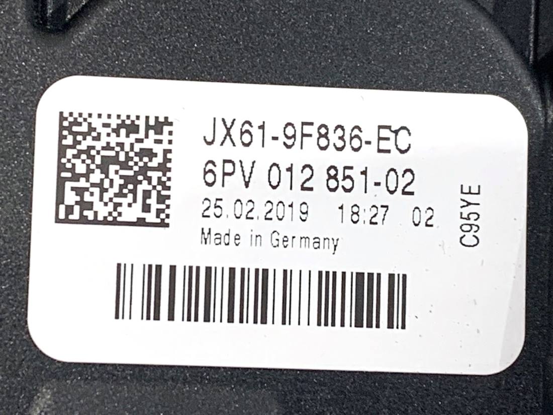 Педаль газу потенціометр Ford Focus JX61-9F836-EC — фото деталі 4