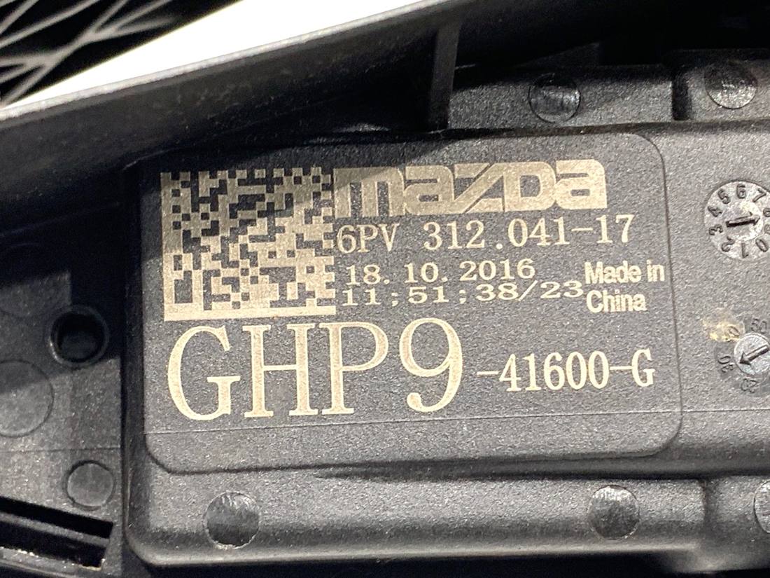 Педаль газу потенціометр Mazda CX-5 GHP9-41600-G — фото деталі 5