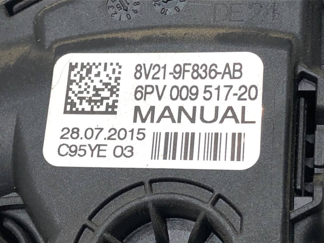 Педаль газу потенціометр Ford ECOSPORT 8V21-9F836-AB — фото деталі 4