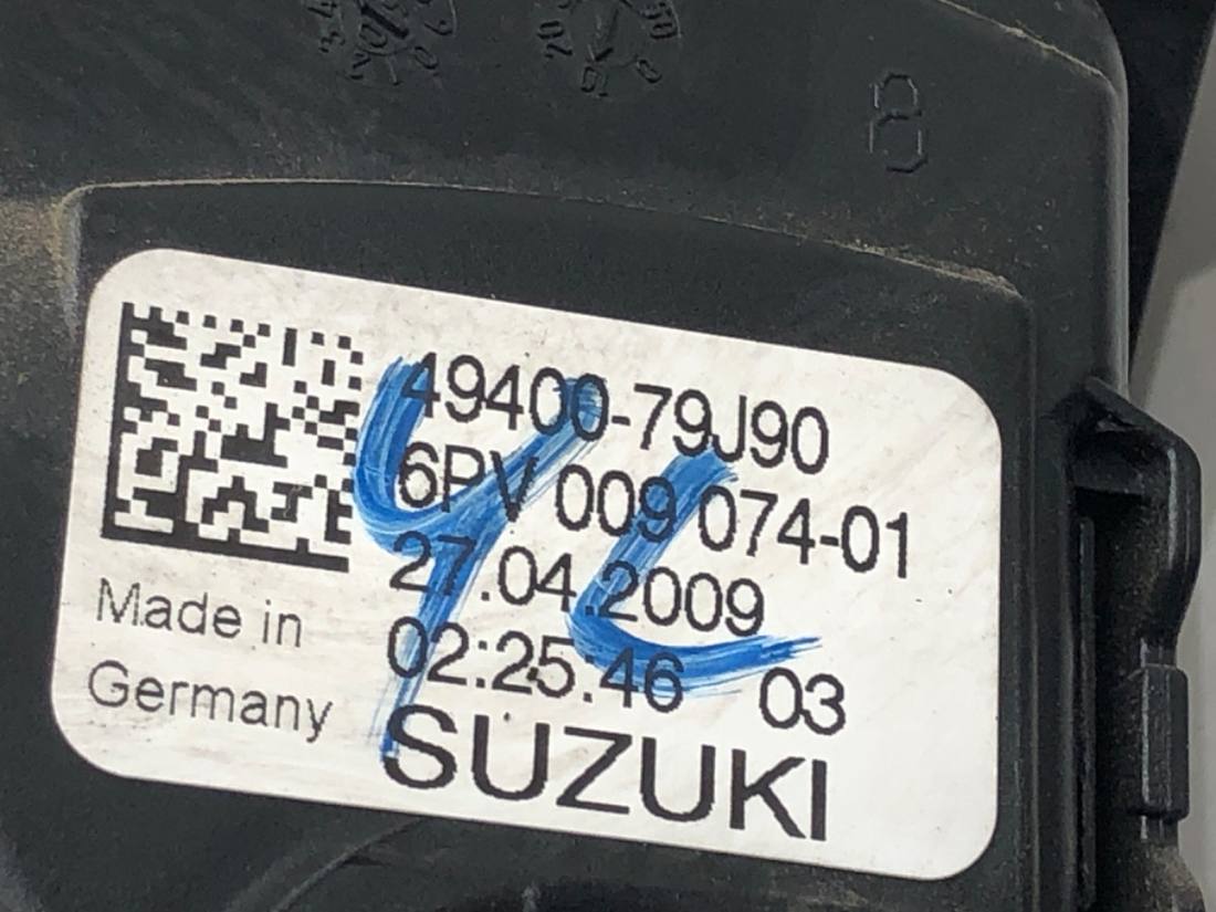 Педаль газу потенціометр Suzuki Sx4 49400-79J90 — фото деталі 4