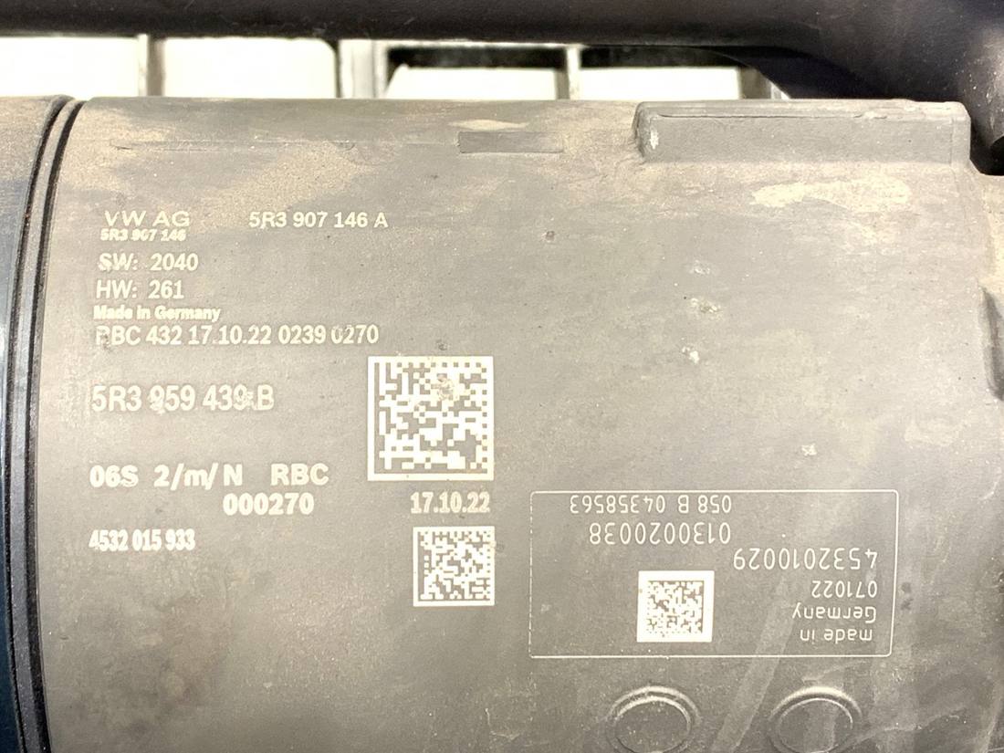 Рульова рейка Volkswagen Golf 8 5WB423050AK — фото деталі 8