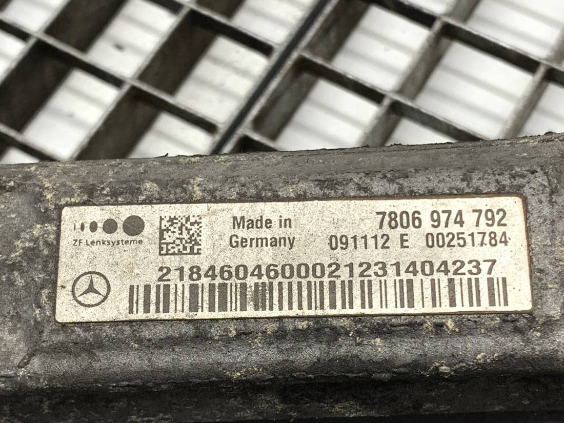 Рулевая рейка Mercedes CLS C218 2184604600 — фото детали 9