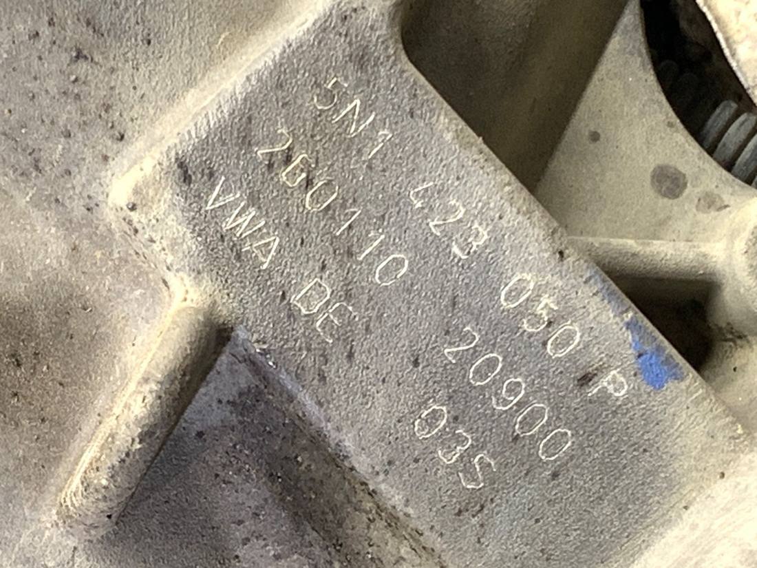Рульова рейка Volkswagen Tiguan 5N1423105H — фото деталі 13