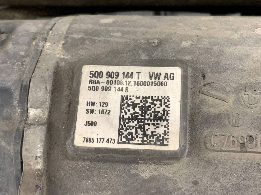 Рульова рейка Skoda Octavia 3 5Q0909144T — фото деталі 9
