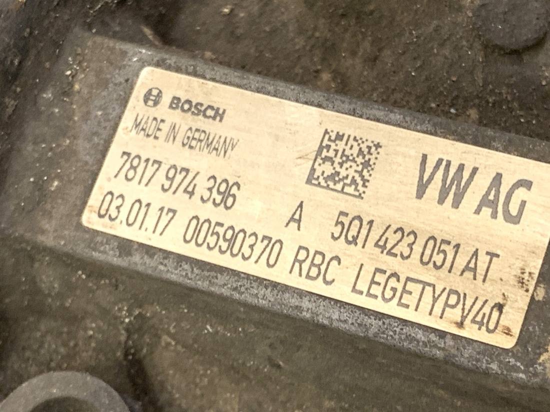 Рульова рейка Skoda Octavia 3 5Q0909144T — фото деталі 12