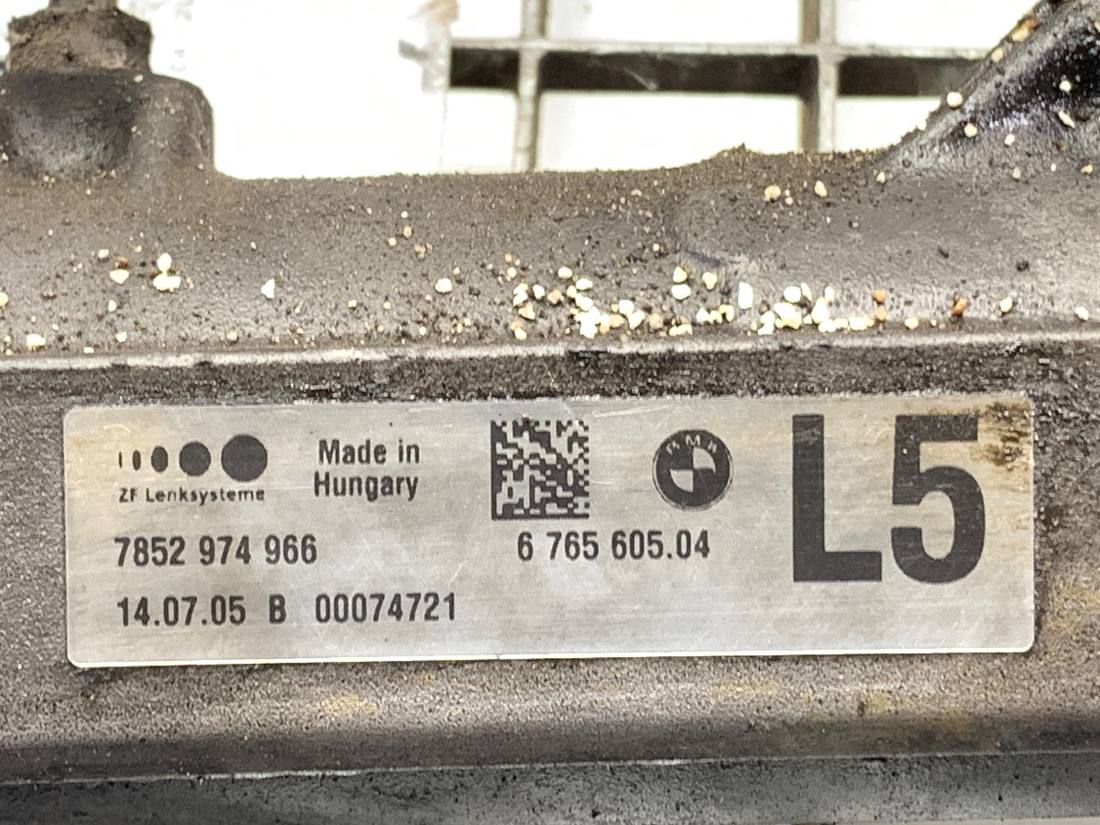 Рульова рейка BMW 3 E90 6765605 — фото деталі 9
