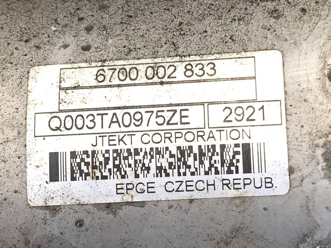 Рульова рейка Mercedes B W246 2464601900 — фото деталі 15