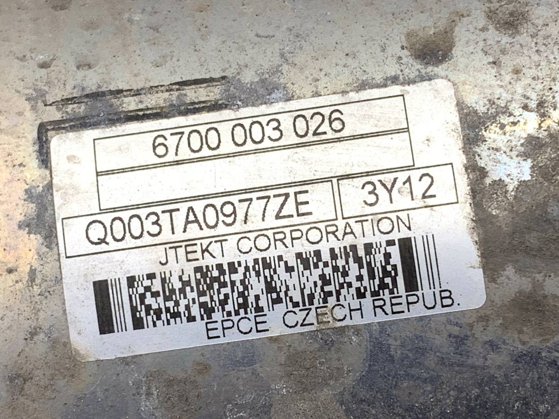 Рулевая рейка Mercedes A W176 2464606300 — фото детали 10