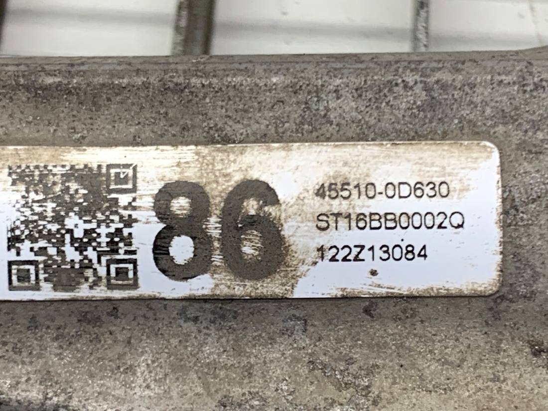 Рульова рейка Toyota Yaris 3 45510-0D630 — фото деталі 6